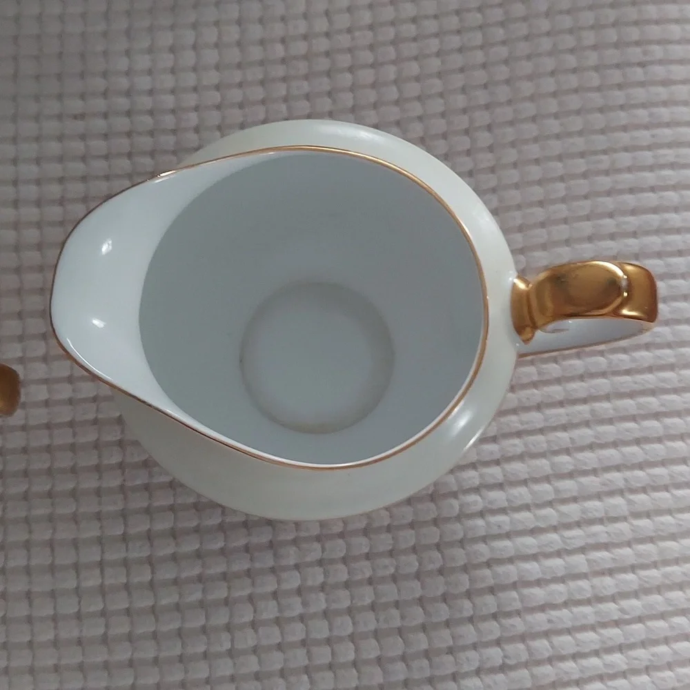 Vintage Meito China Cream and Sugar Set